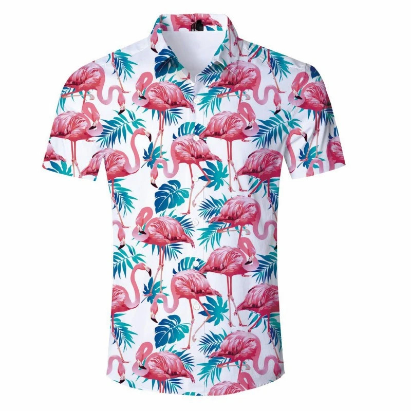 Flamingo Floral Hawaii Shirt Hawaii For Men Hawaii Women Ha87336