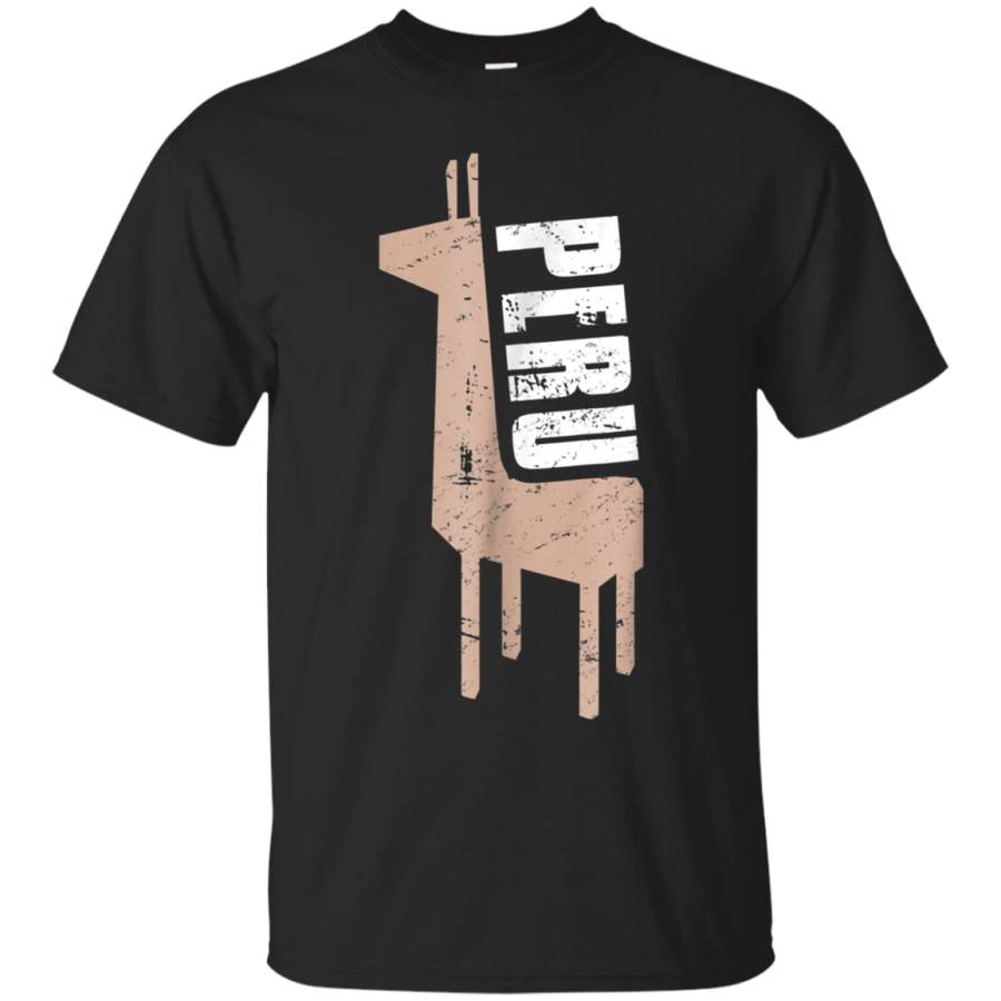 AGR Alpaca  Vintage Distressed Peru T-Shirt