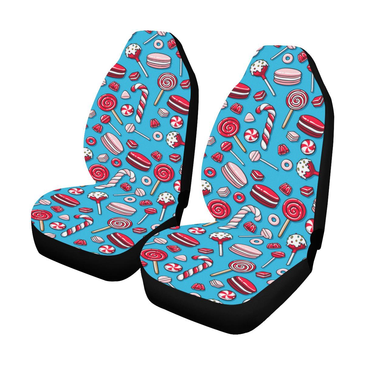 Candy Pattern Print Design 05 Universal Fit Car Seat Covers