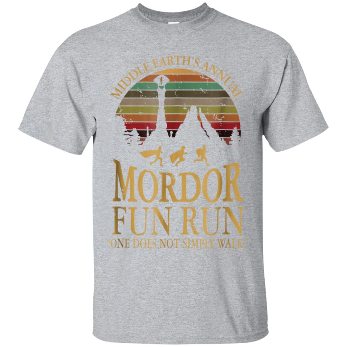 Vintage Retro Middle-Earth’s-Annual-Mordor-Fun-Run T-shirt