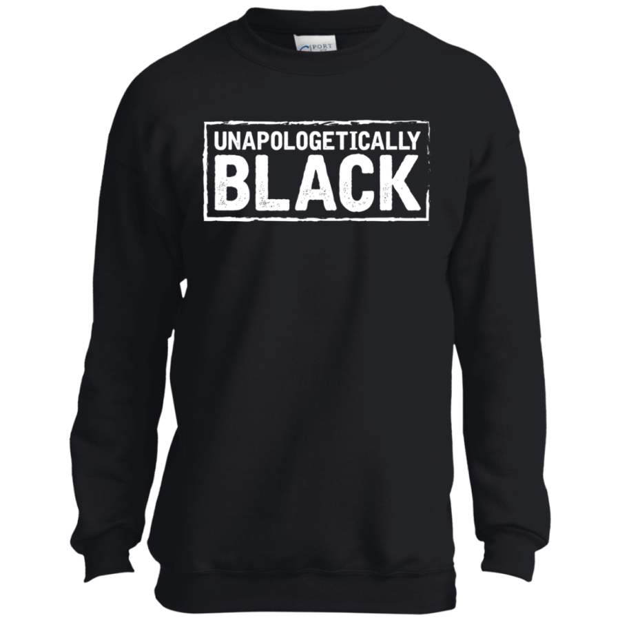 Unapologetically Black – Black Lives Matter Youth Tshirt/LS/Sweatshirt/Hoodie