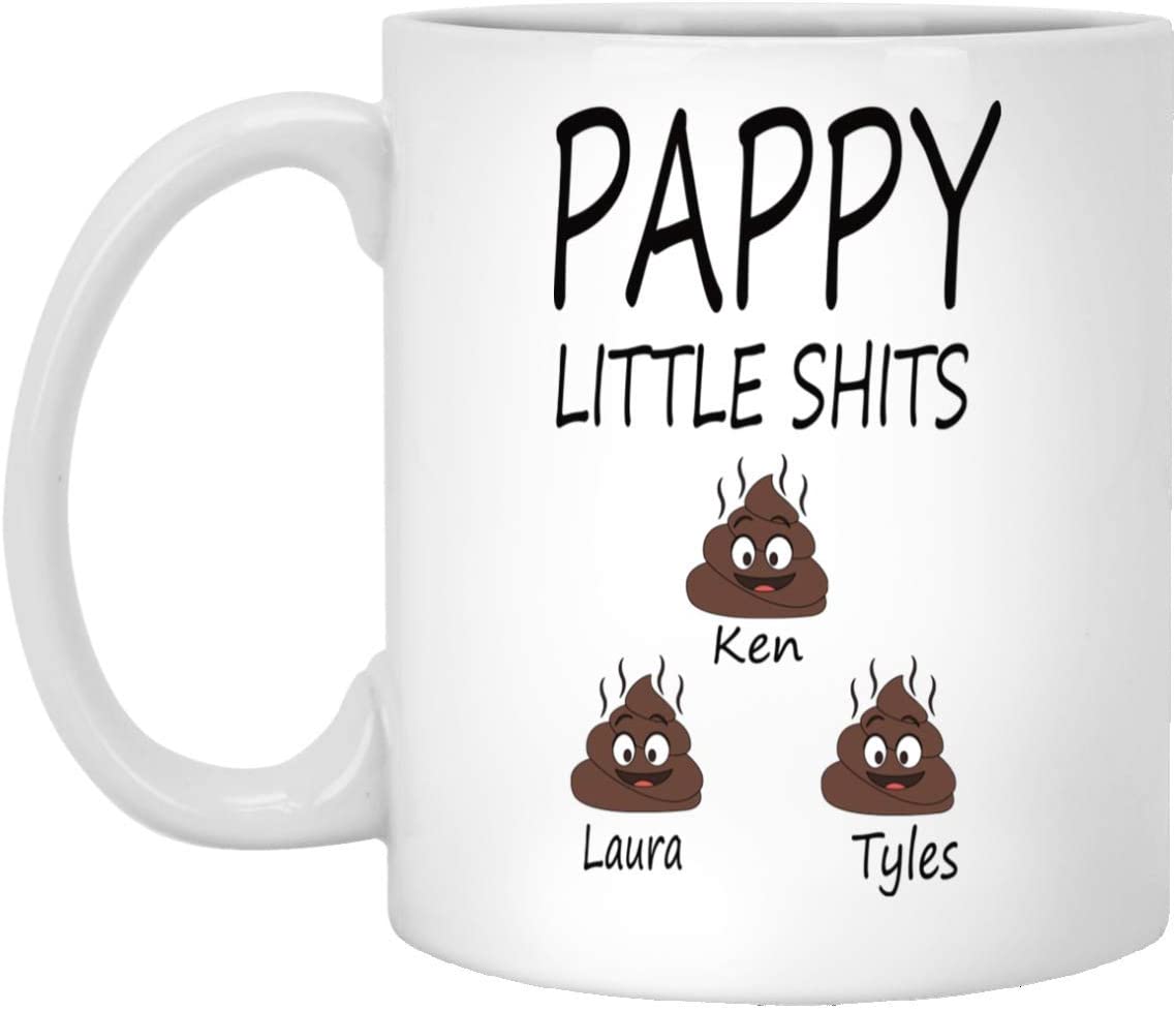 Funny Father’S Day Mug – Personalized Fathers Day Gift – Funny Pappy Mug – Gift For Pappy – Personalized Coffee Mug – Mugs For Men – Funny Coasters 15Oz