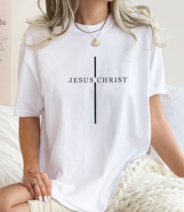 Jesus Christ Faith Christian Cross Tee Shirt Outfits