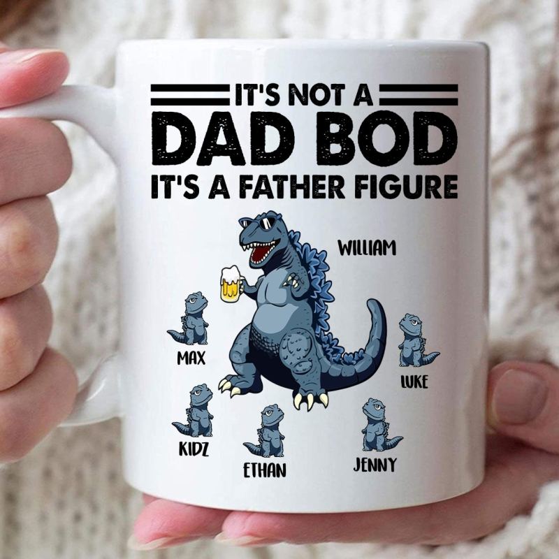 It’S A Father Figure, Not A Dad Bod – Gift For Dad – Personalized Mug