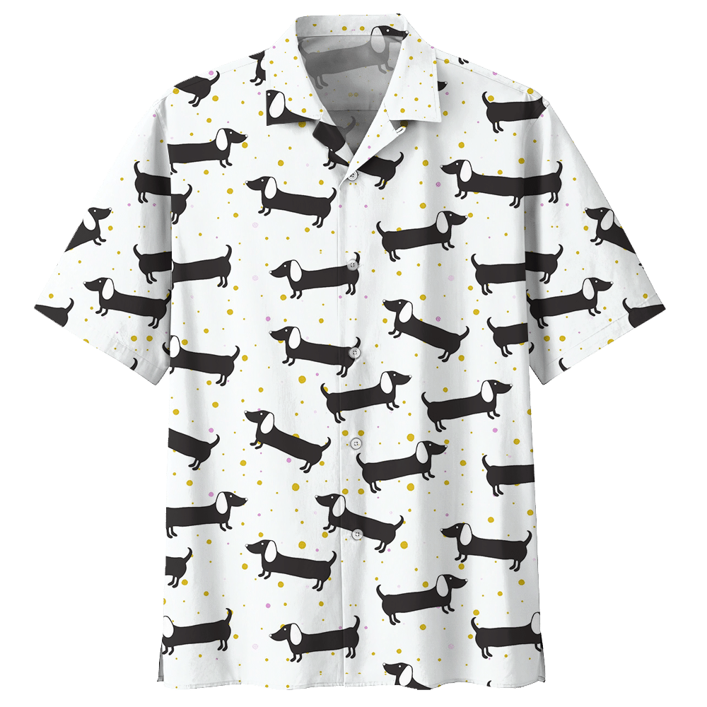 Dachshund Hawaii Shirt Ha25713