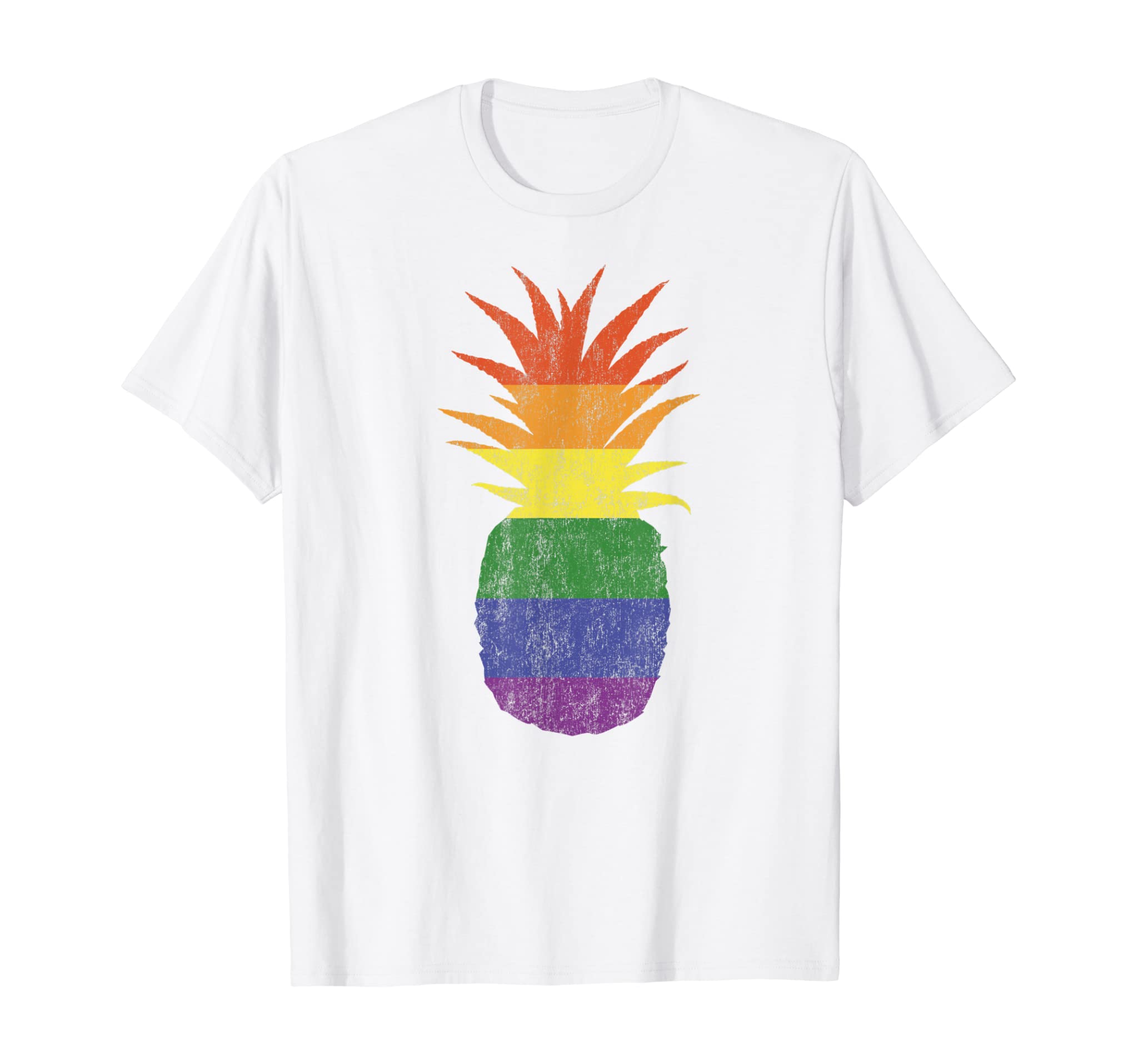 Pineapple Graphic T-shirt Aloha Beaches Hawaii Vintage Retro