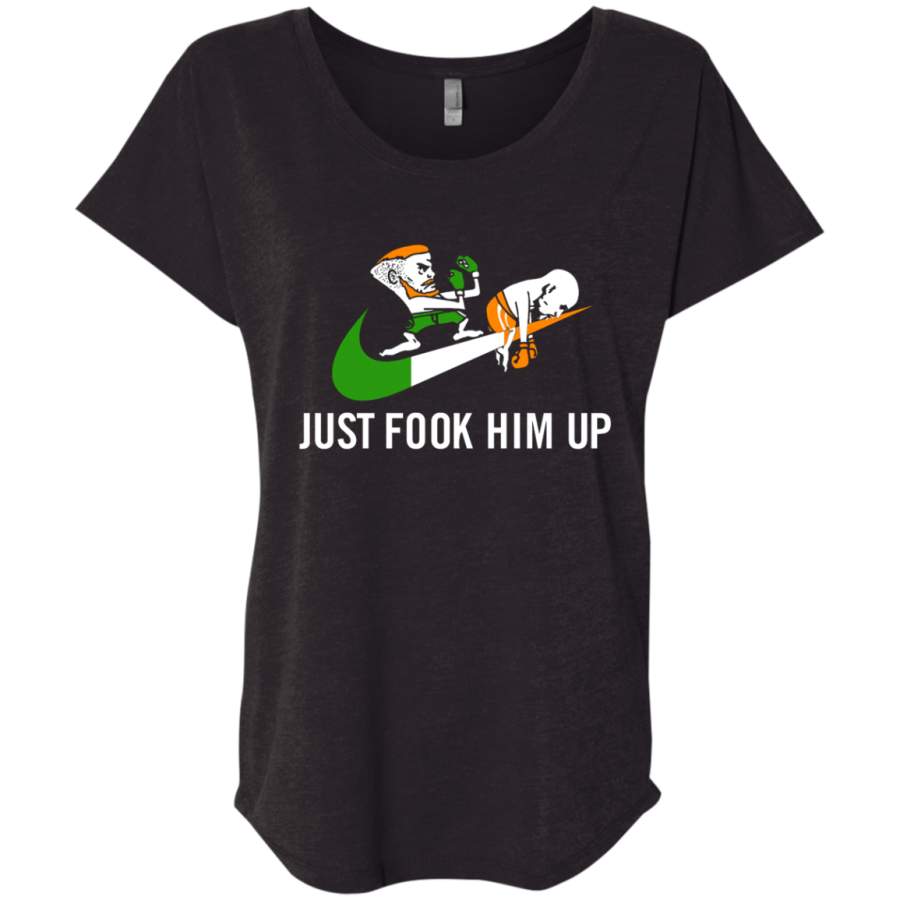 AGR Conor McGregor Just Fook Him Up Women’s T-Shirt