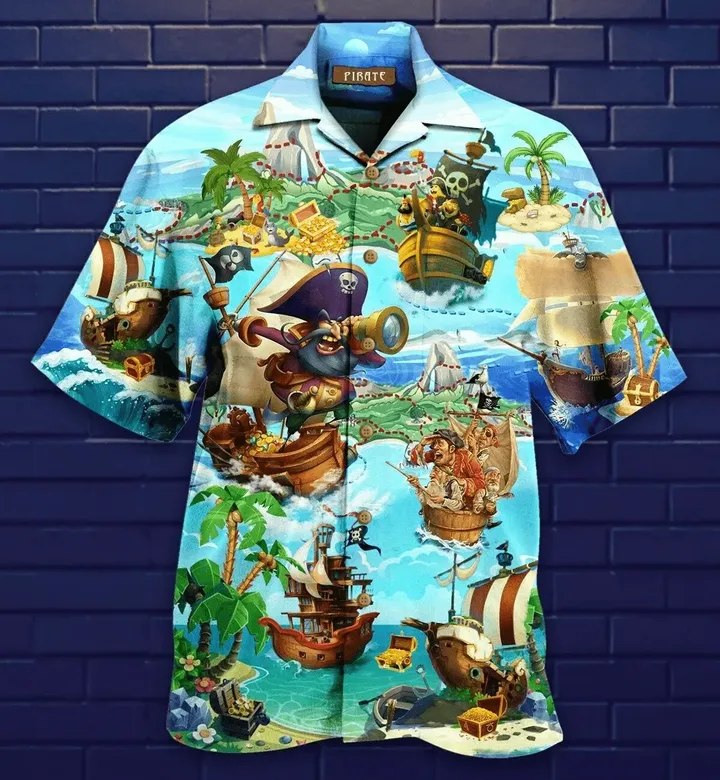 Pirate Time Of Treasure Hawaii Shirt For Men Women Adult Ha21971