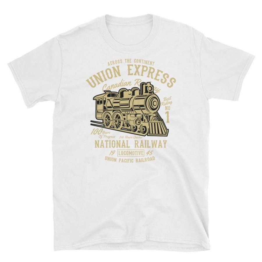 Union Express National Railway Vintage Poster T-Shirt