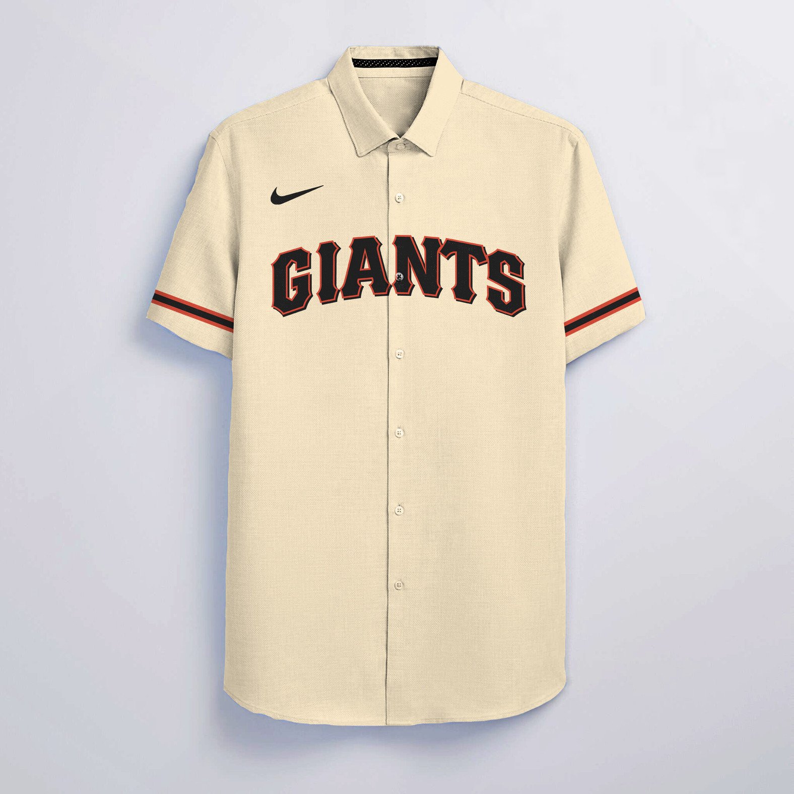 Personalized San Francisco Giants All Over Print 3D Hawaiian Shirt – Beige