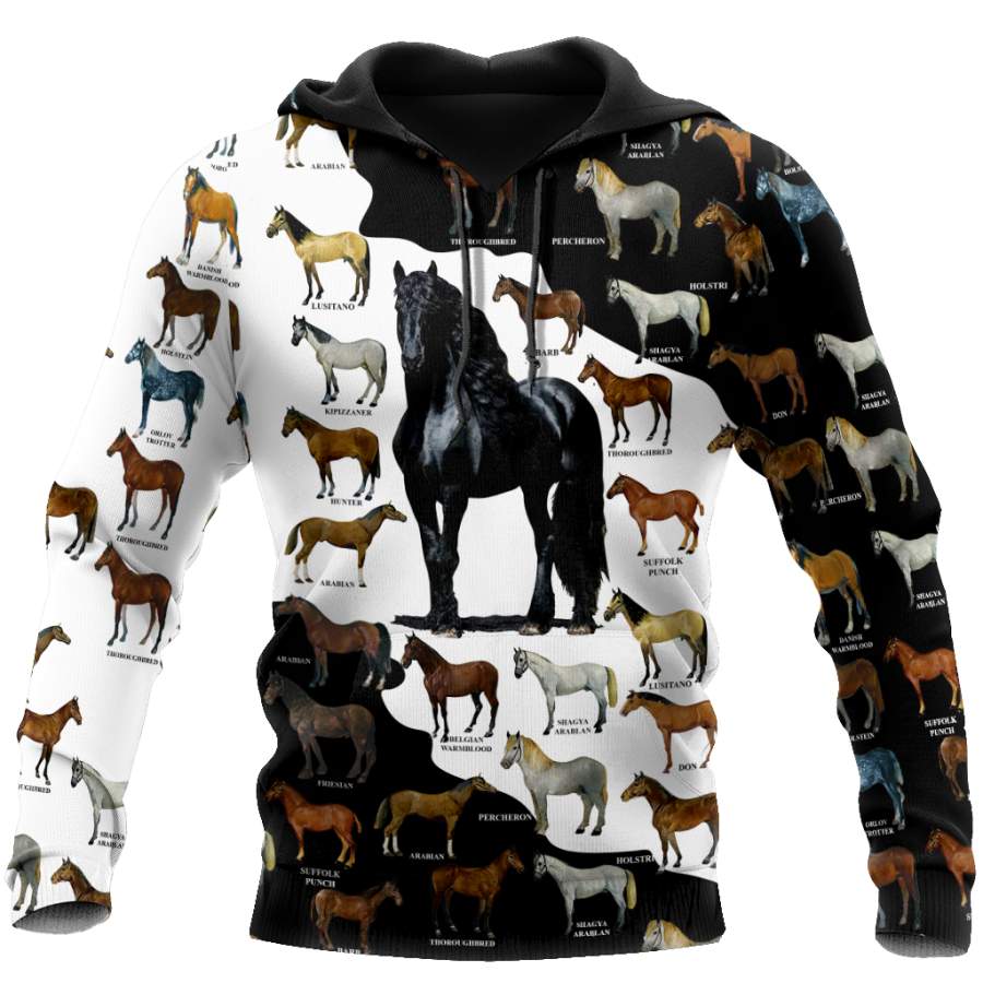 Arabian Horse 3D All Over Printed Shirts VP17102005