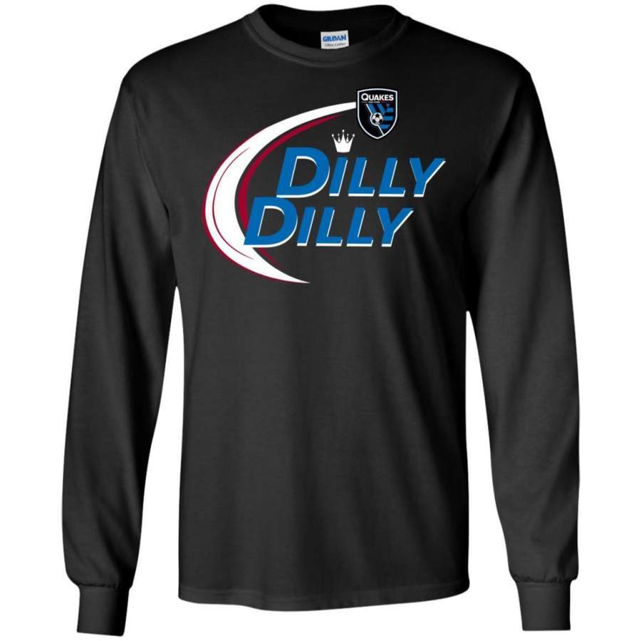 AGR Dilly Dilly San Jose Earthquakes Sport Long Sleeve T-shirt