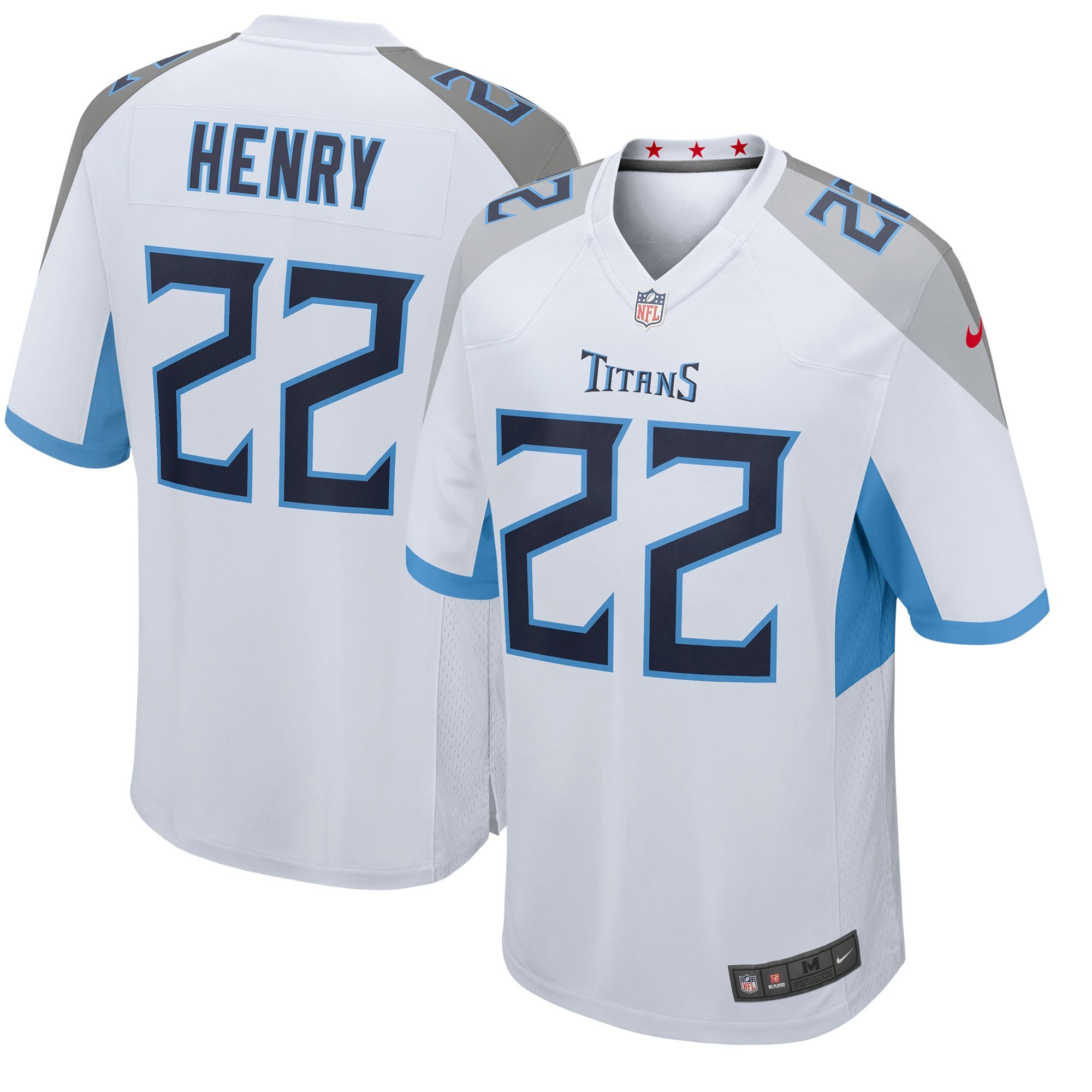 Youth Tennessee Titans Derrick Henry White Game Jersey