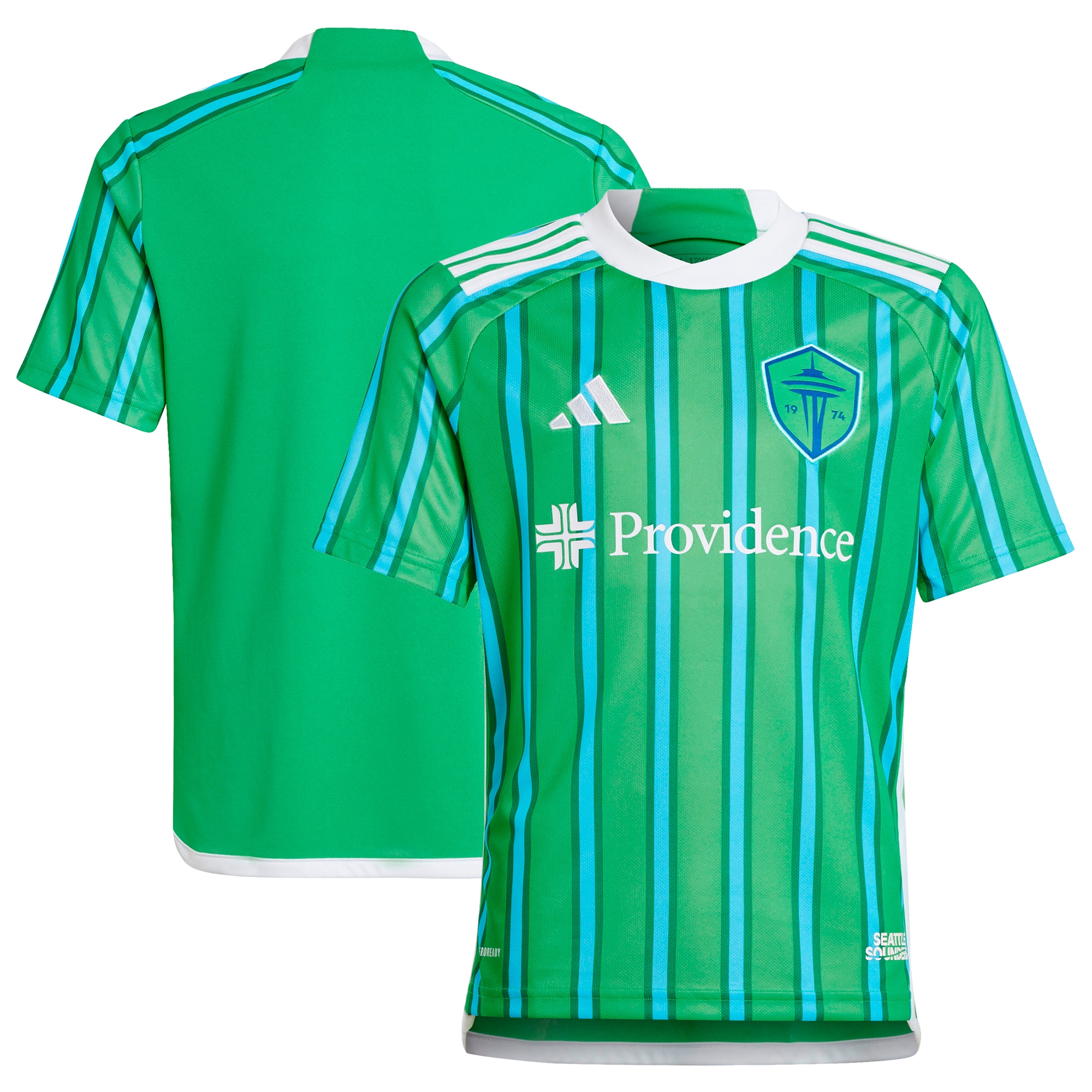 Seattle Sounders FC Youth 2024 The Anniversary Kit Replica Jersey  Green