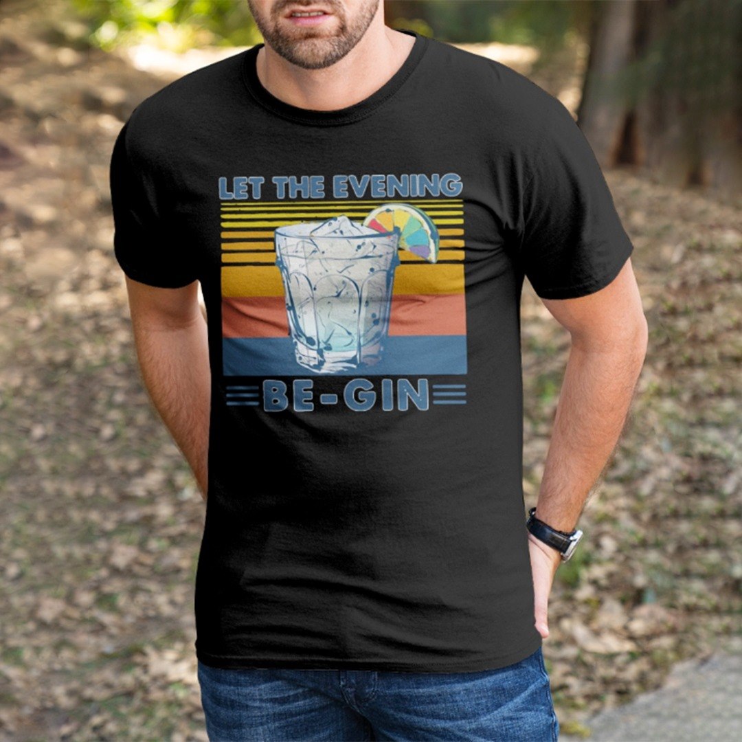 Let The Evening Be Gin Standard Men T-shirt