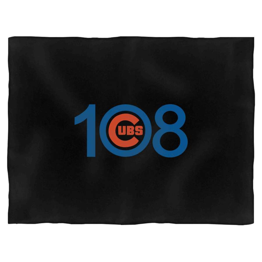 108 Cubs Win! Chicago Cubs World Series Blanket