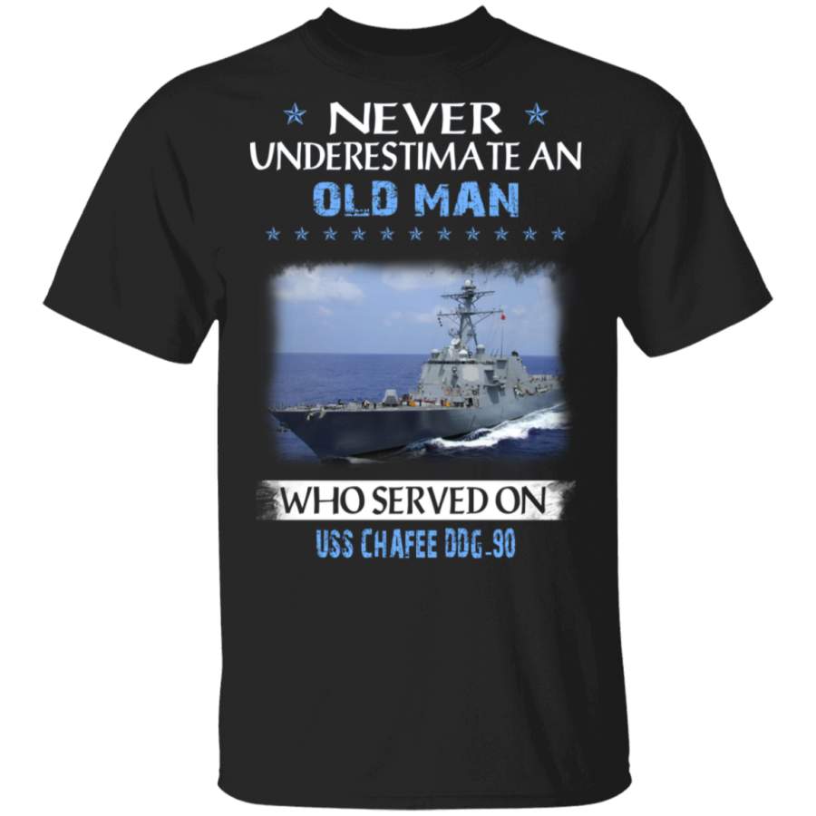 USS Chafee DDG-90 Veterans Day Christmas Gift T-Shirt