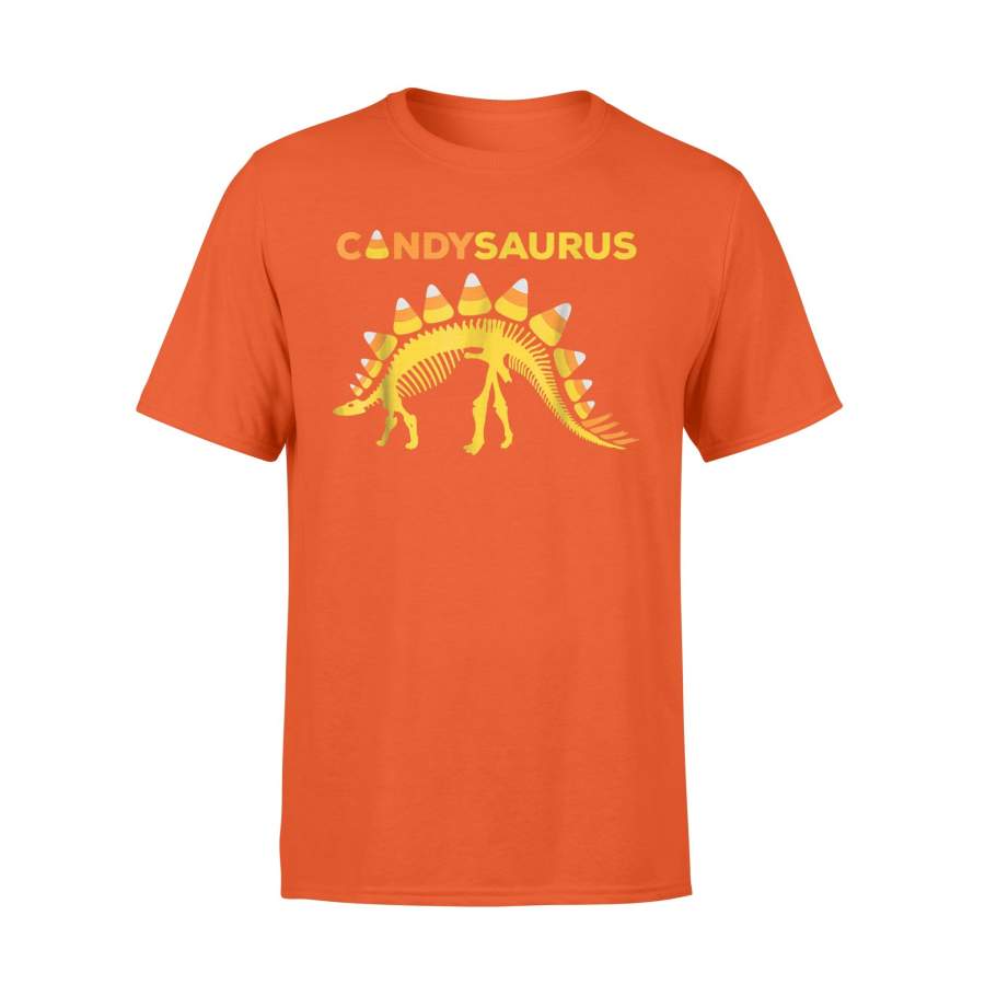 Candy Saurus Funny Candy Dinosaur Costume Halloween T-Shirt