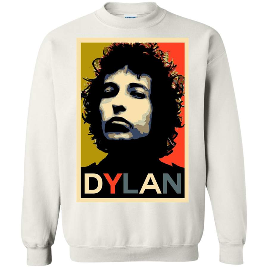 AGR Bob Dylan Crewneck Pullover Sweatshirt