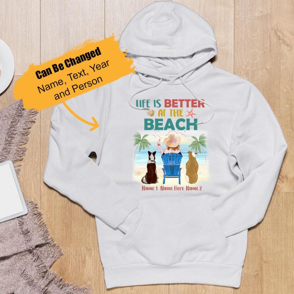 Personalized Dog Beach Hoodie, Best Gift For Dog Lover – Trending Personalized