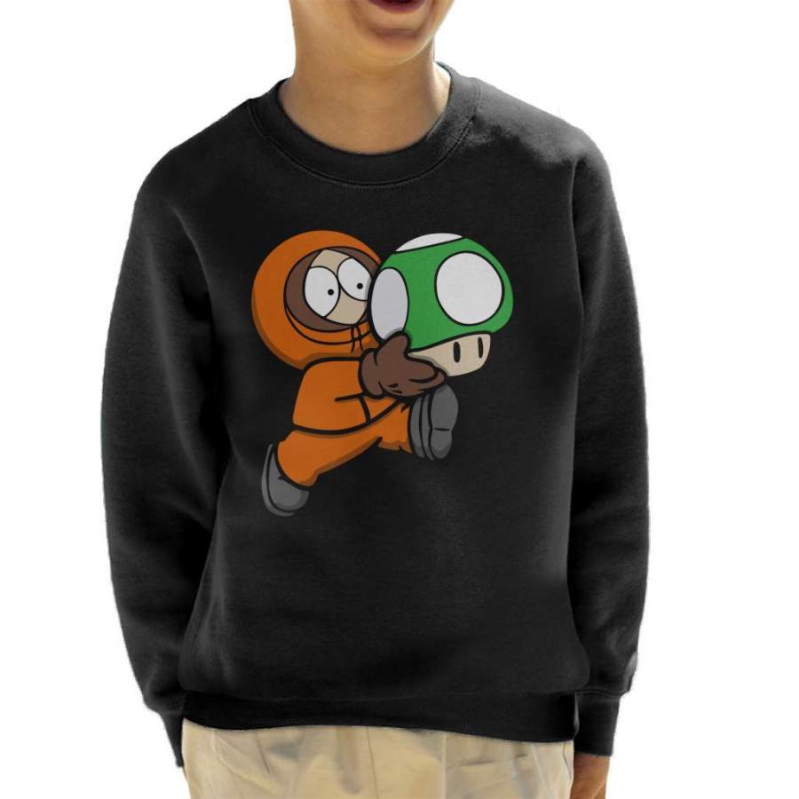 Super Kenny South Park Mario Kid’s Sweatshirt