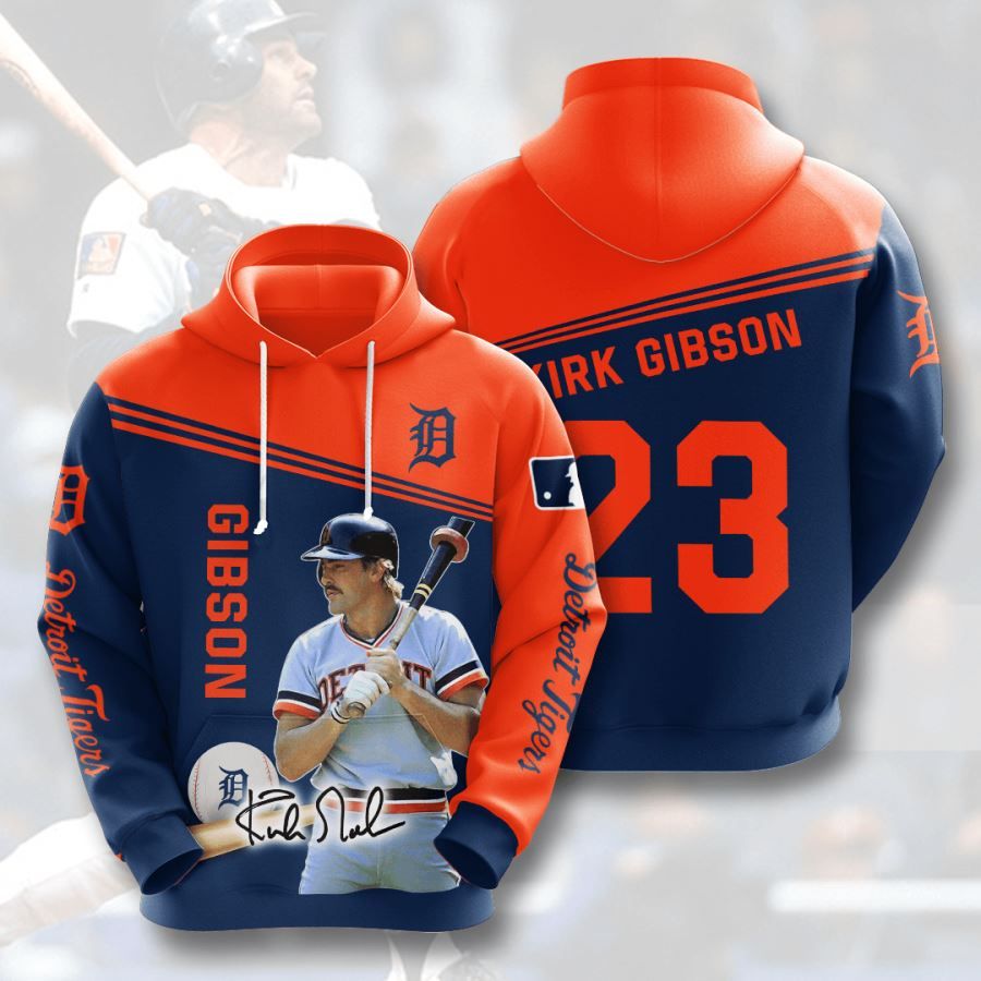 Detroit Tigers No607 Custom Hoodie 3D