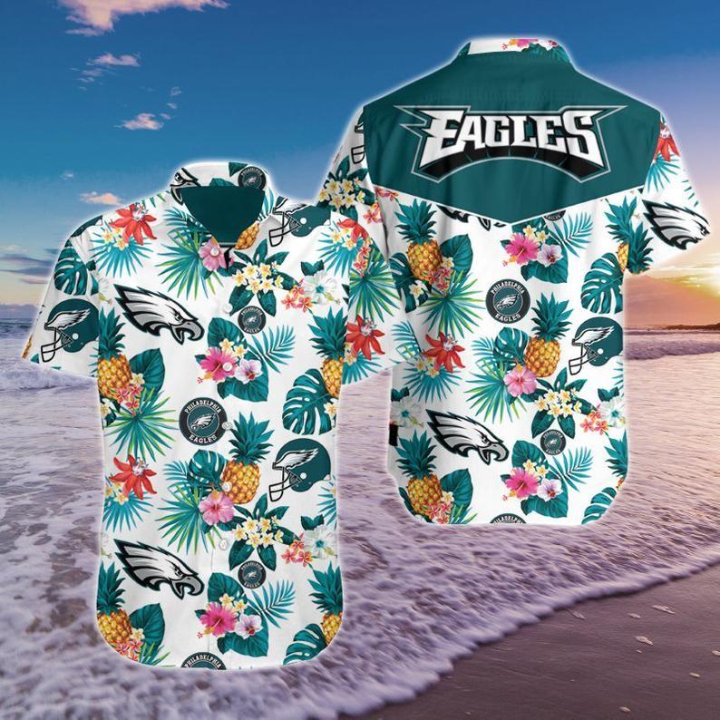 Best Philadelphia Eagles Hawaiian Aloha Shirt For Hot Fans