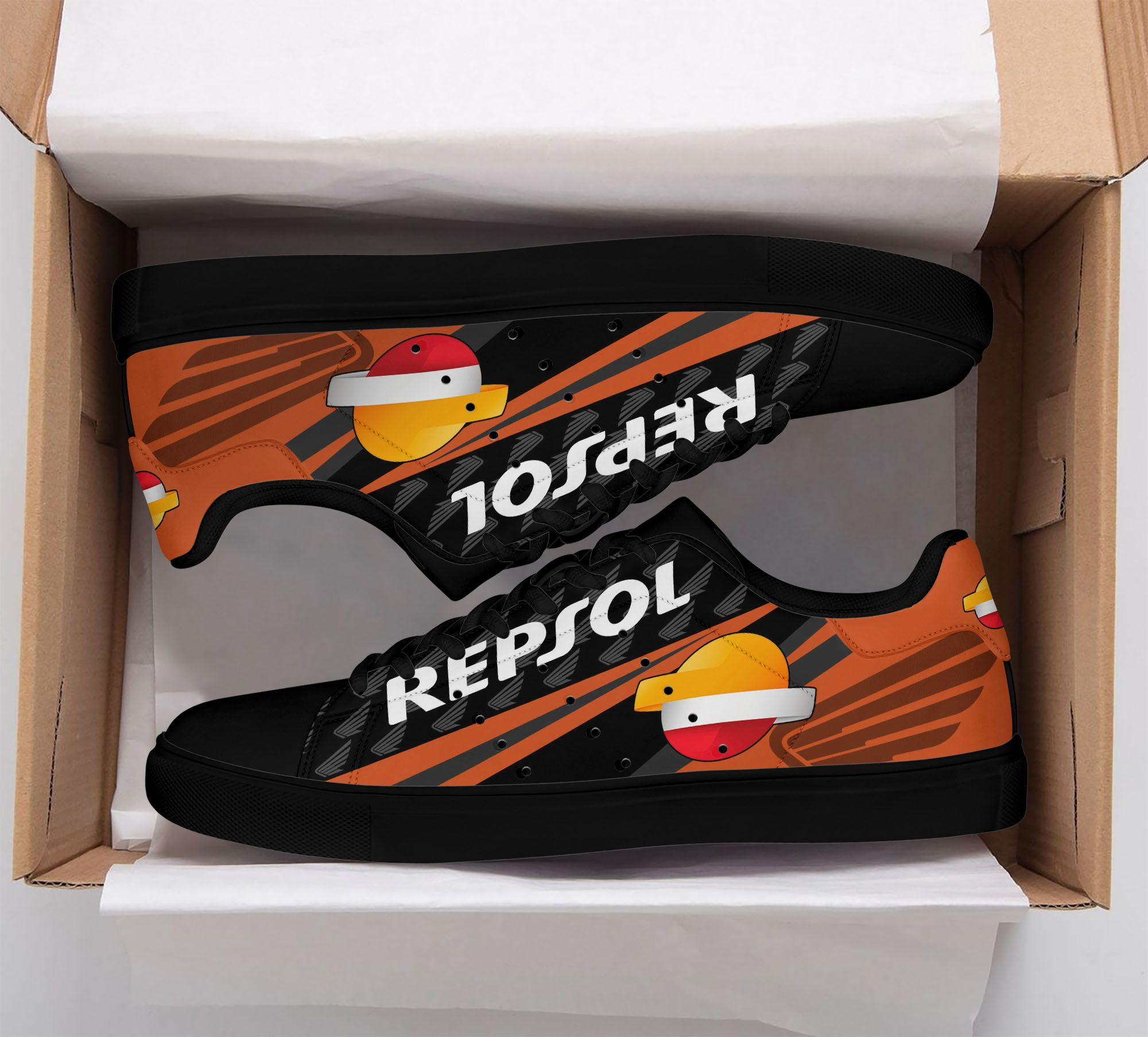 Repsol Honda An-Ht St Smith Shoes Ver 1 (Orange)