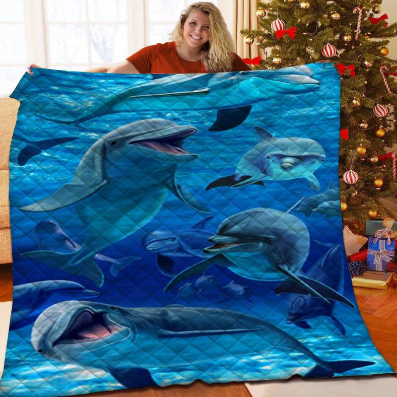 Dolphin JFJ4865 Quilt