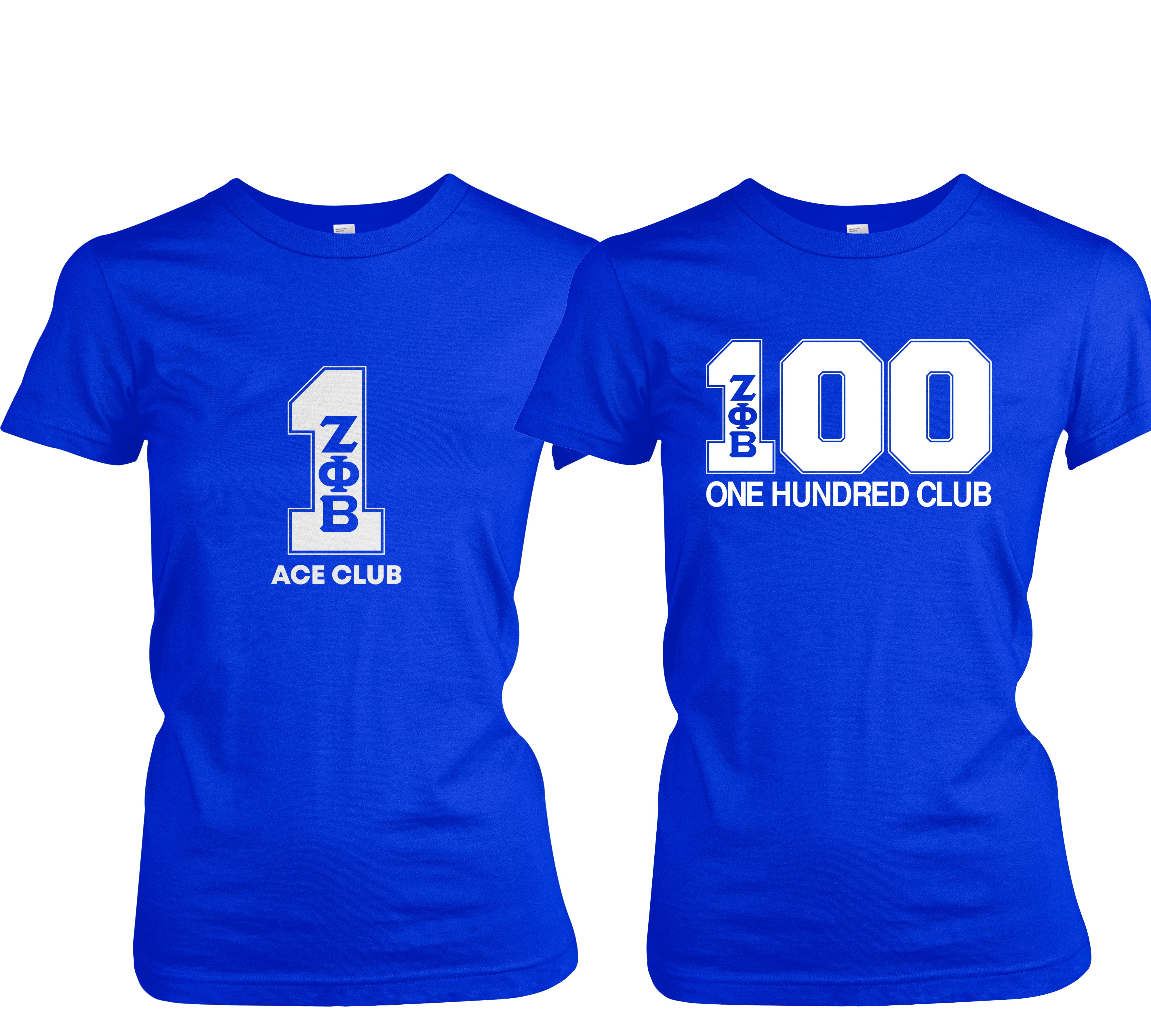 Zeta Phi Beta Line Number 1-12 T-Shirts Unisex