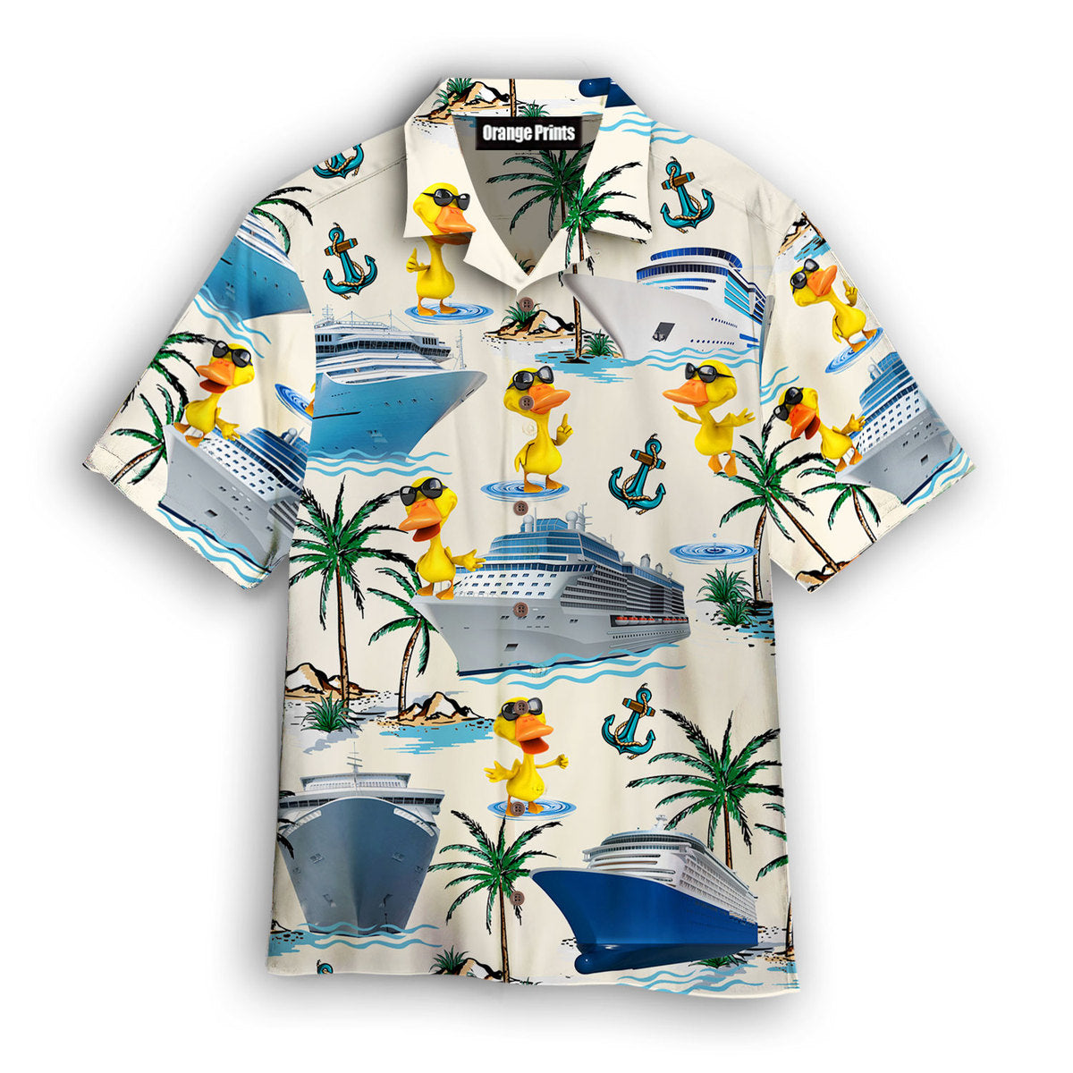 Cruising Duck Aloha Hawaii Shirts For Men Women Ha39187