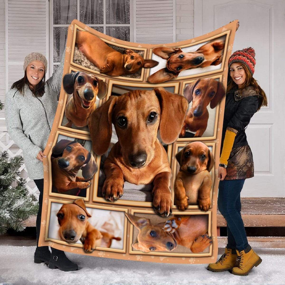 Dachshund Puppy MMC1611840 Fleece Blanket