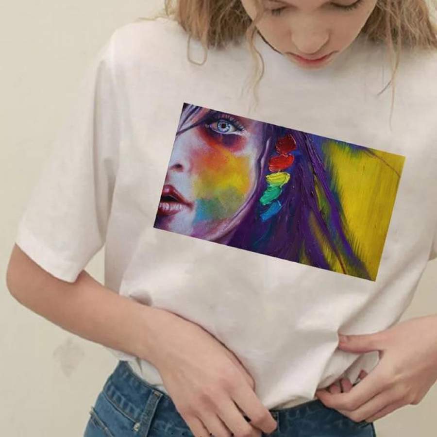 Horror Doll Soft Girl E Girl Outfit Aesthetic Style T-Shirt Women’s