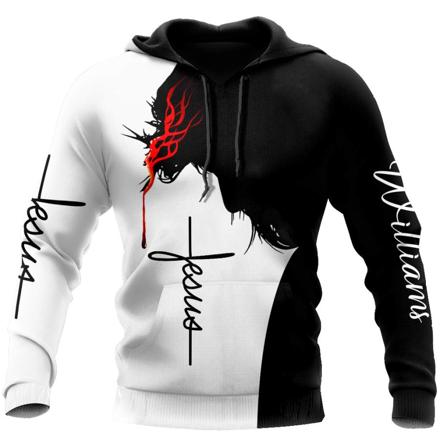 Skull All Over Printed Hoodie For Men And Women MEI