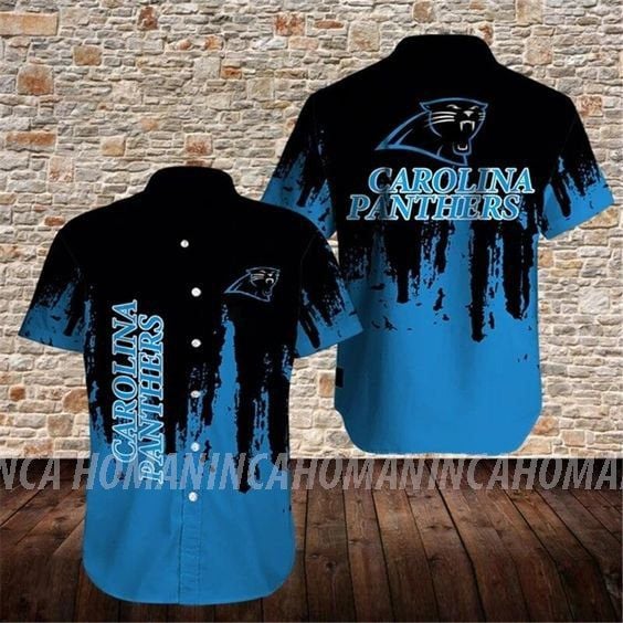 Carolina Panthers Nfl Hawaiian Summer Shirt,Carolina Panthers Summer Shirt, Carolina Panthers  Nfl Fan Hawaiian Shirt Short K96I15 - Funnymugsandshirts Fashion