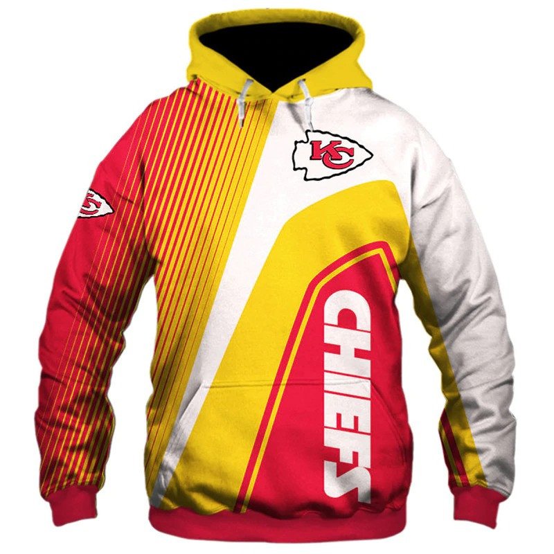 Kansas City Chiefs Stripes 26 Unisex 3D Hoodie Gift For Fans