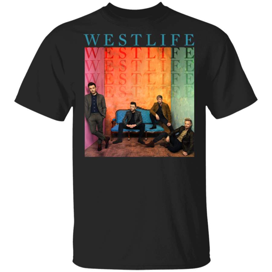 Westlife Official Better Man Pink  TShirt