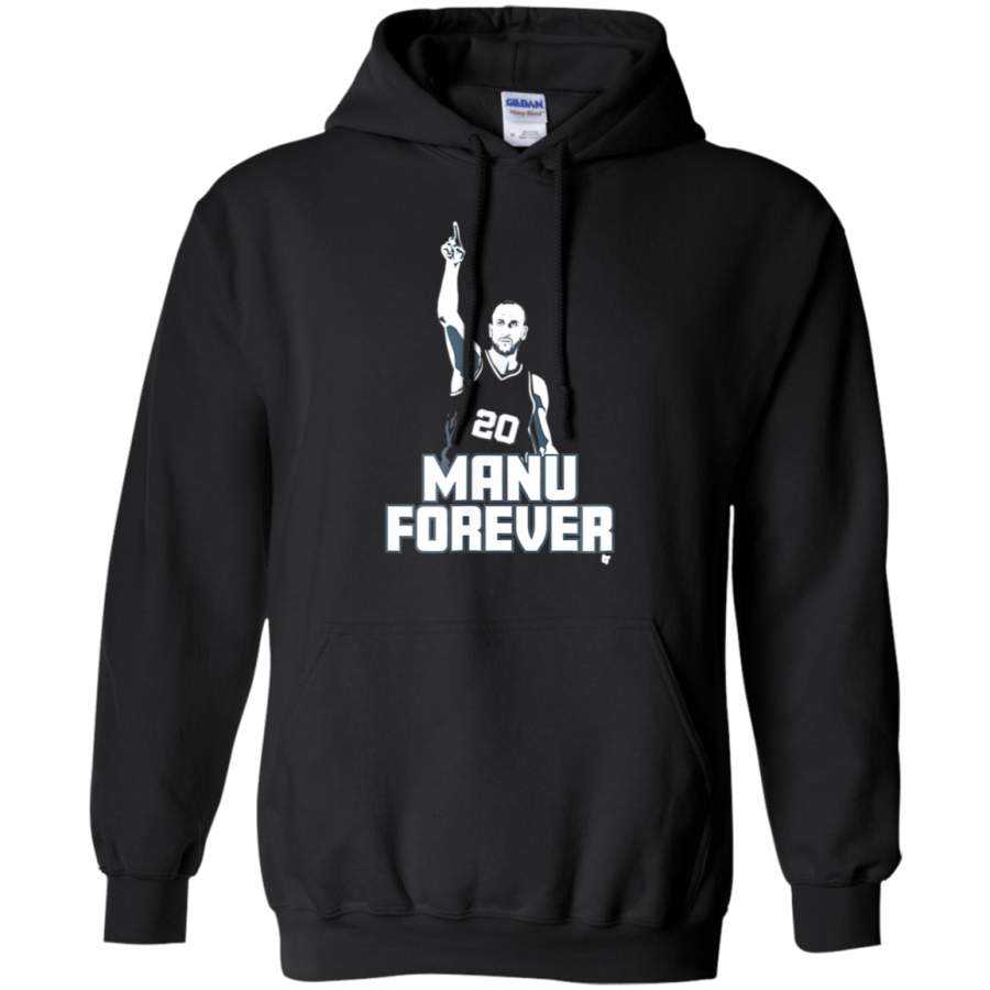 AGR Manu Forever Shirt G185 Gildan Pullover Hoodie 8 oz.