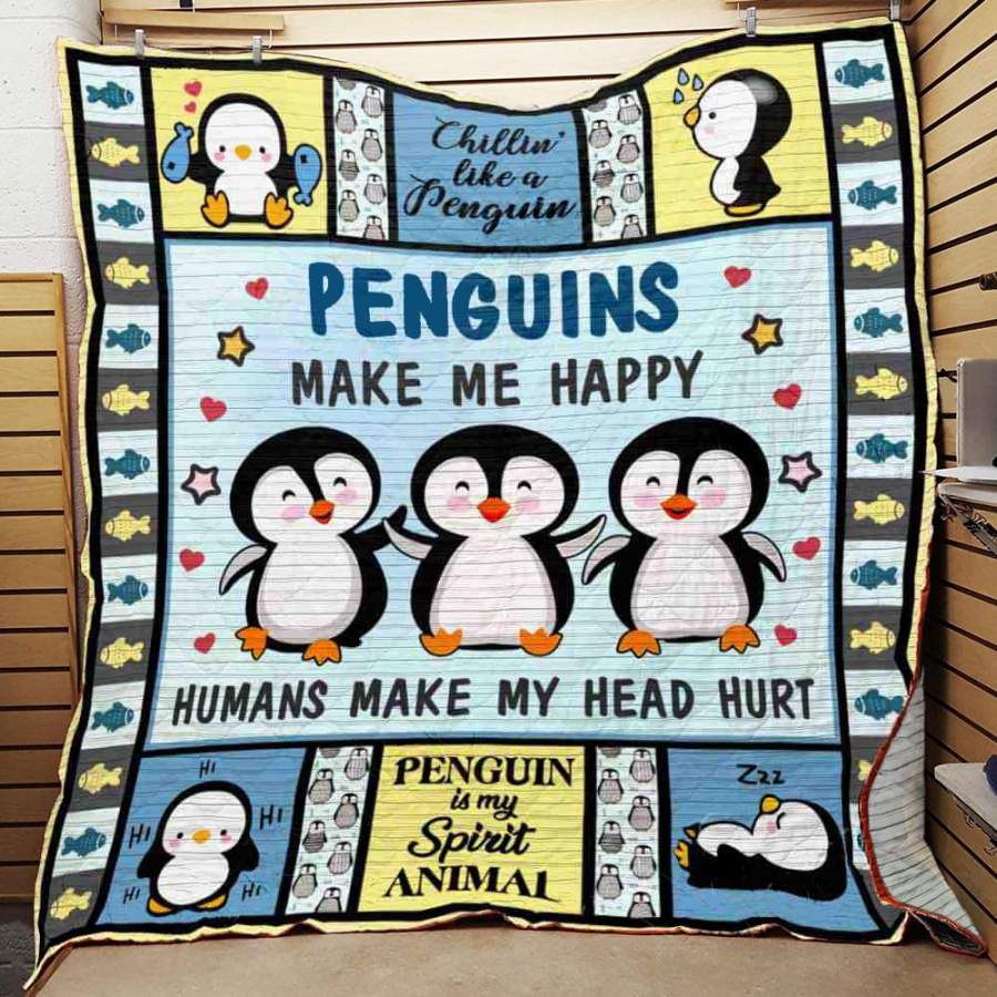 MP0310 – Penguin – Make Me Happy – Quilt