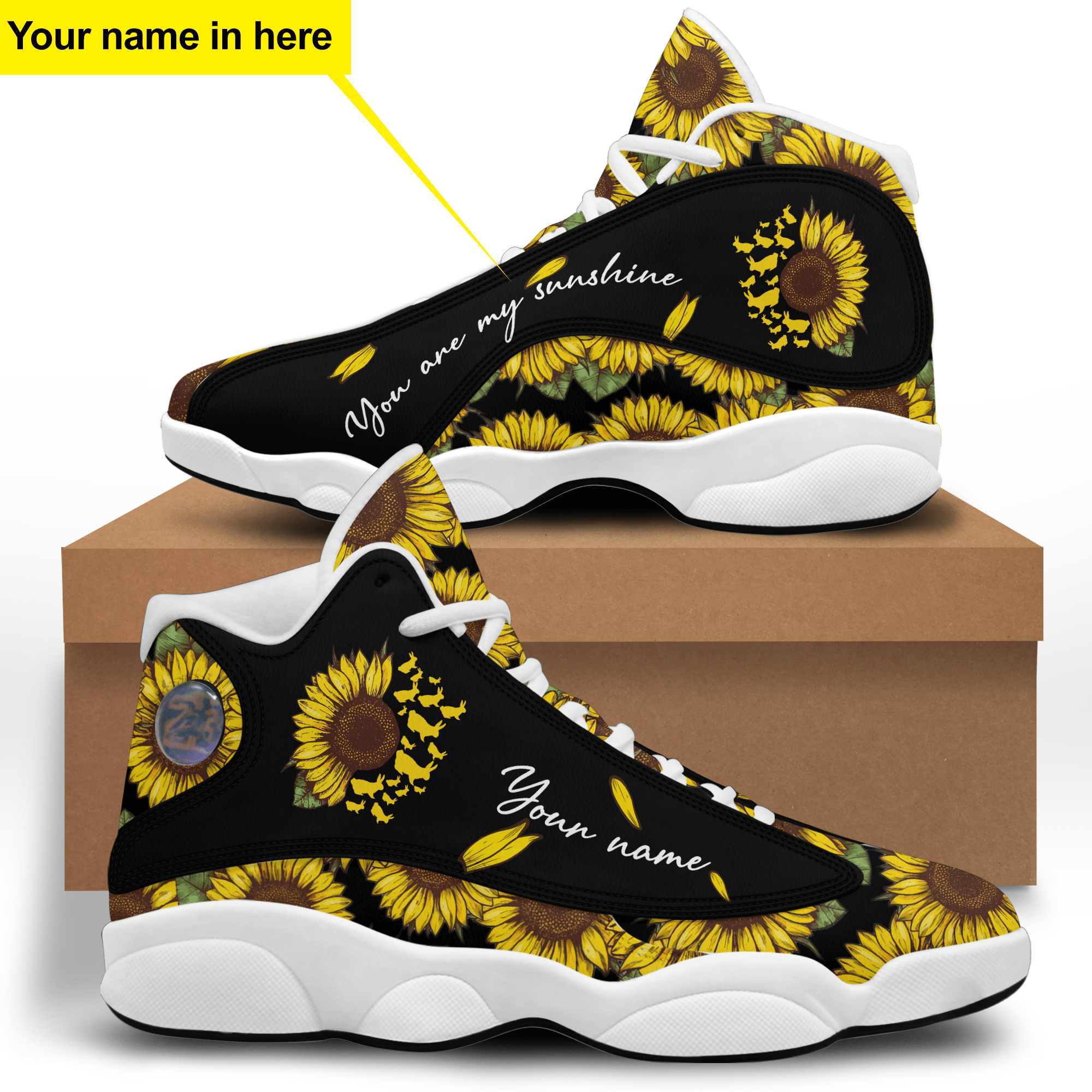 Rabbit Sunshine Jordan 13 Sneaker