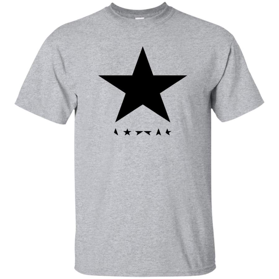 AGR David Bowie Tribute Black Star Youth T-Shirt