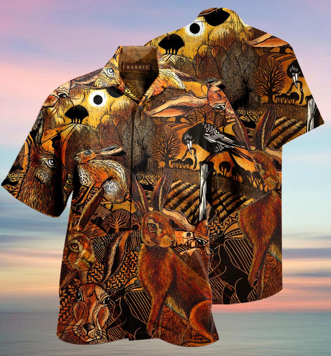 Spooky Hares On The Fields Hawaii Shirt For Men Women Adult Ha94344