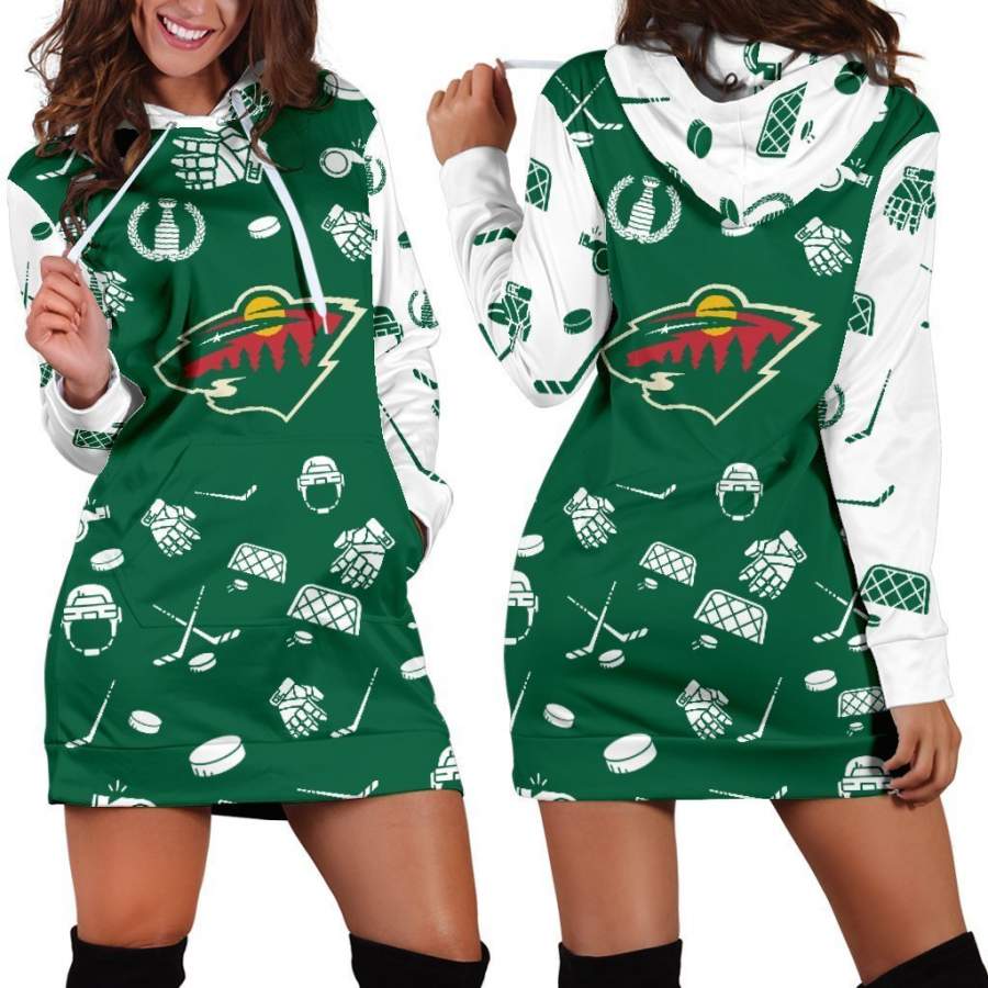 Minnesota Wild Hoodie Dress