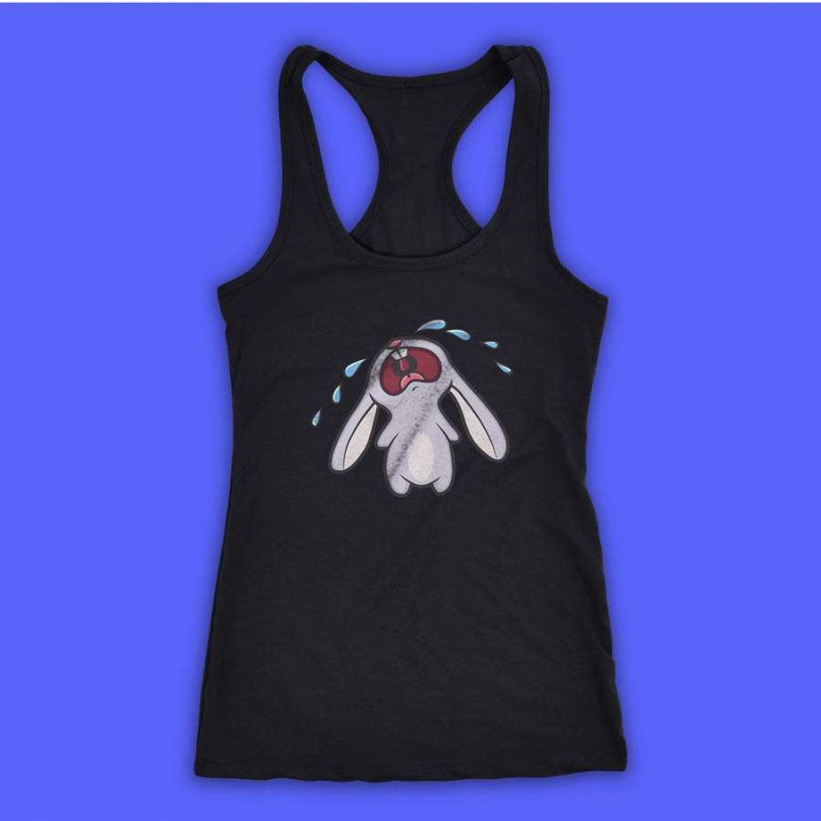 Bawling Bunny Women’S Tank Top Racerback