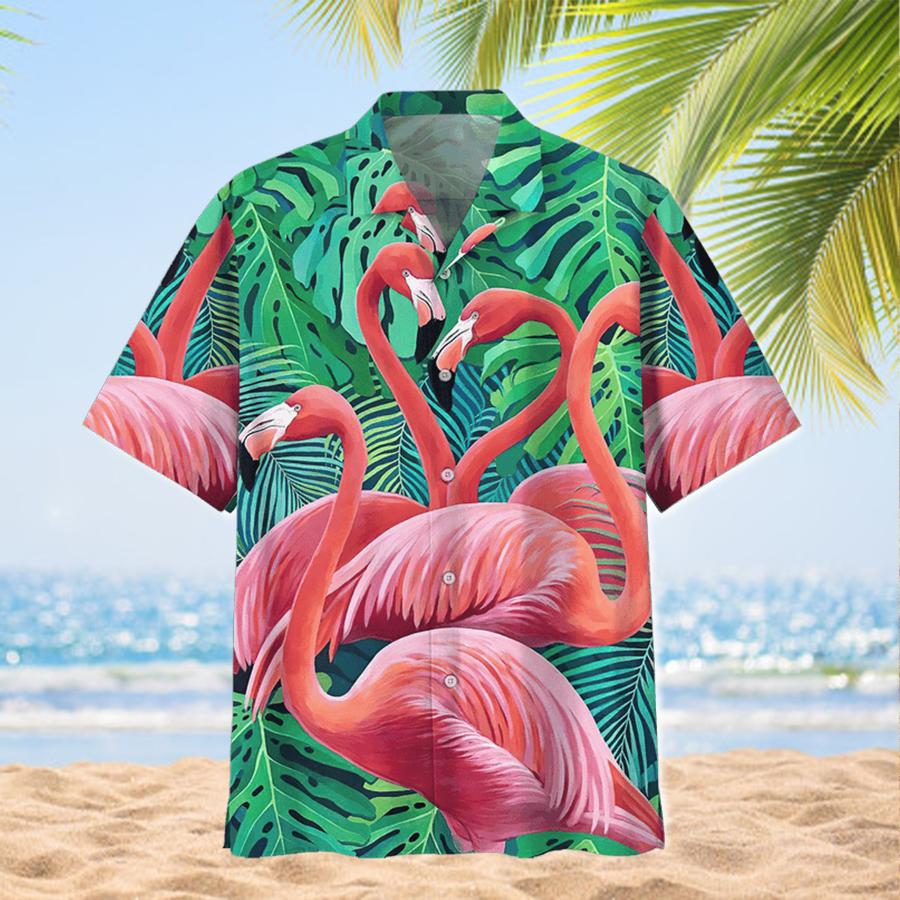 Flamingo Hawaii Shirt 1 Ha46556