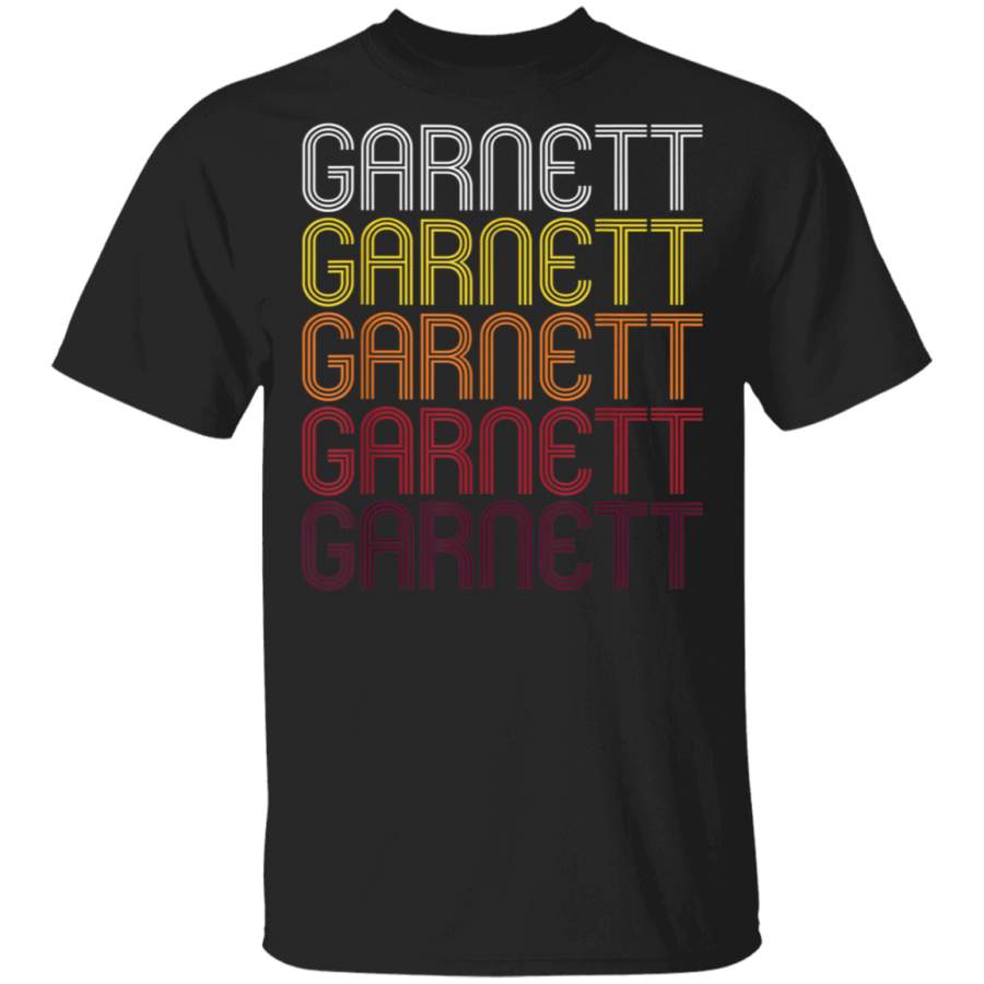 Garnett KS  Vintage Style Kansas Tshirt