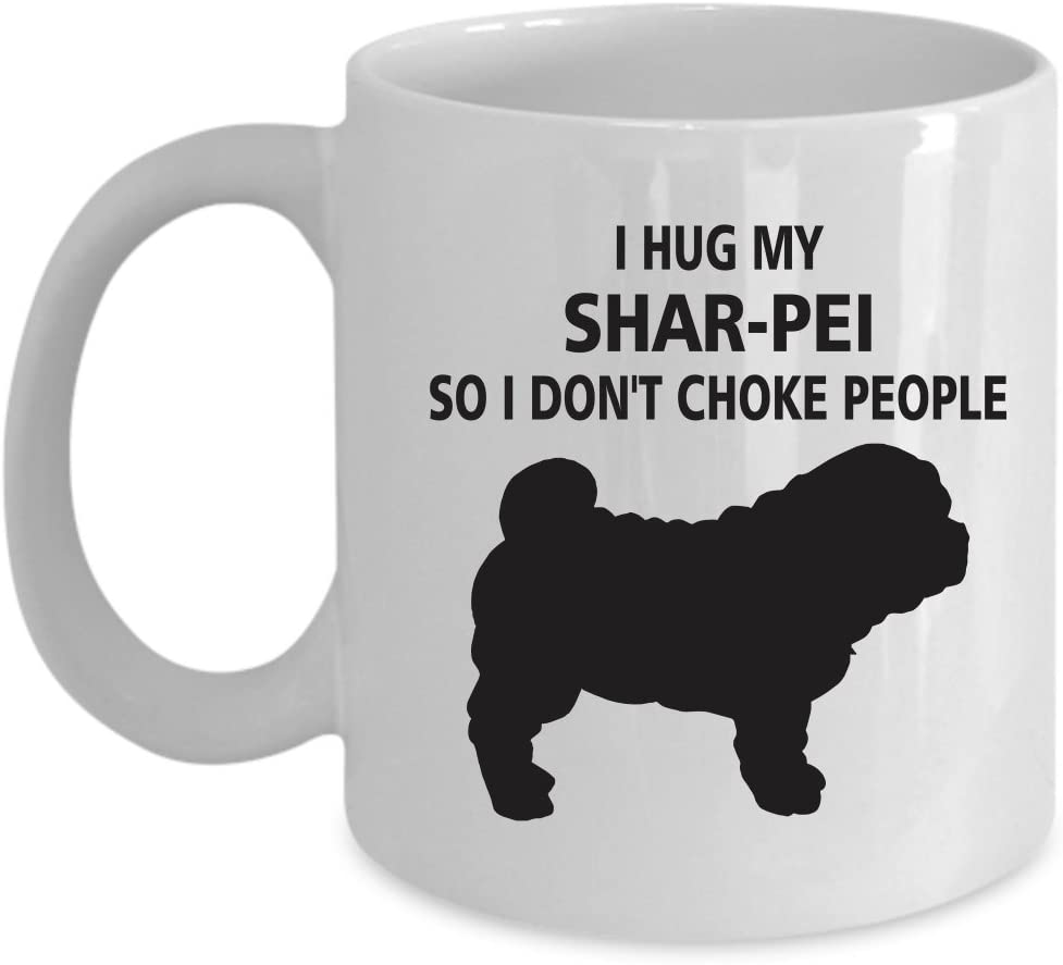 Shar-Pei Coffee Mug Perfect Gift For Your Dad, Mom, Boyfriend, Girlfriend, Or Friend –