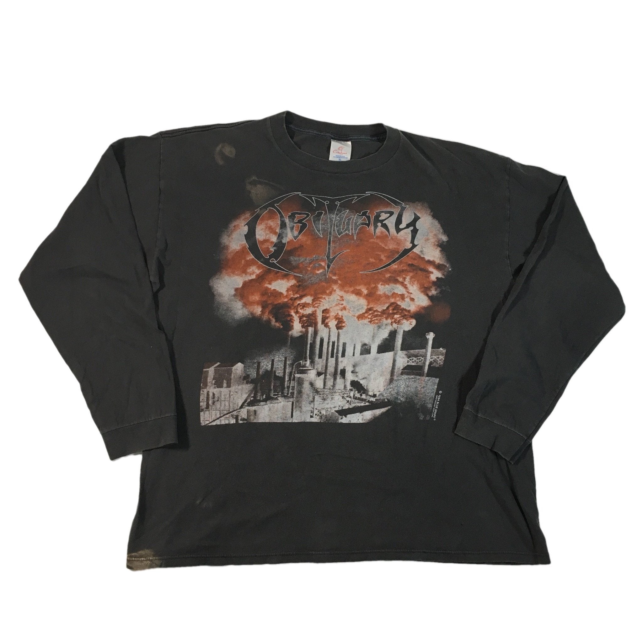 Vintage Obituary “World Demise” Longsleeve Shirt