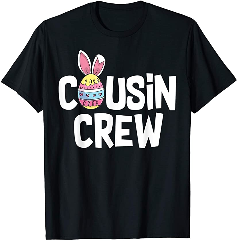 Cousin Crew Cute Bunny Matching Easter Day Rabbit T-Shirt