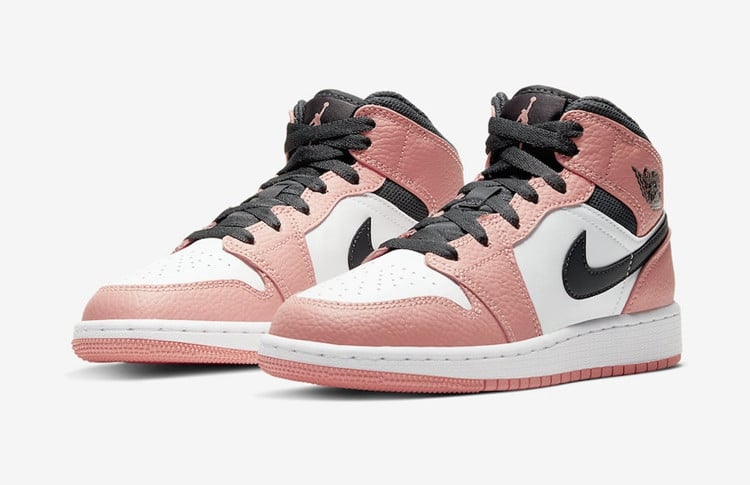 Nike JD 1 Mid GS ‘Pink Quartz’ Women Shoes Sneakers SNK649726615